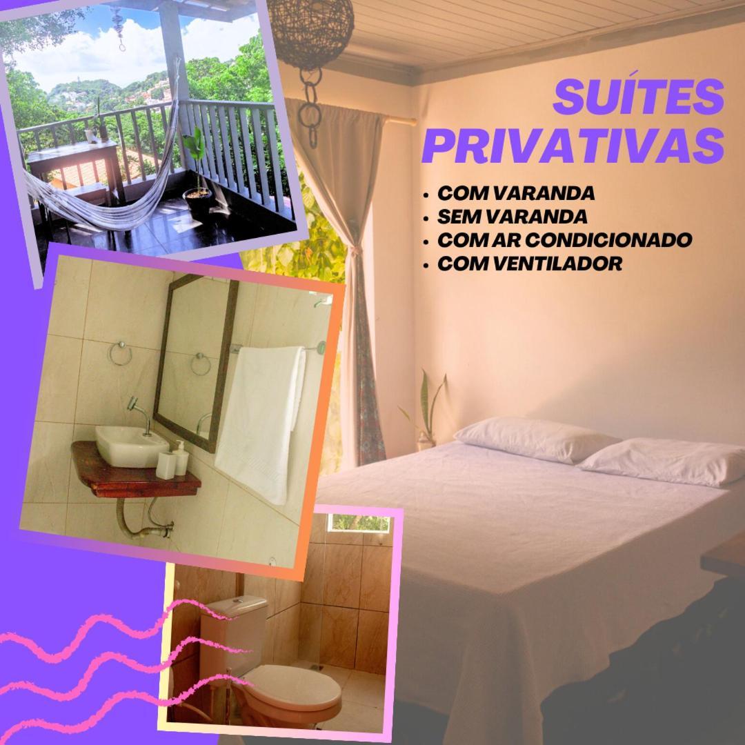 Vila Pepouze Hostel Morro de São Paulo Zewnętrze zdjęcie
